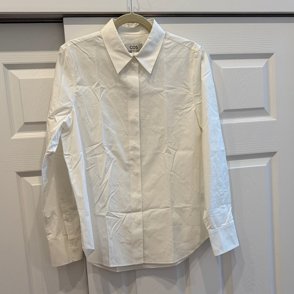 NWT COS women’s Classic Cotton Shirt - Picture 3 of 9